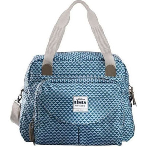 Torba przewijajaca BEABA Geneve II PLAY PRINT niebieska - 23L