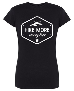 T-Shirt damski górski góry Hike more r.L