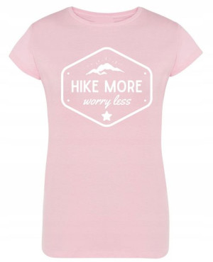 T-Shirt damski górski góry Hike more r.M