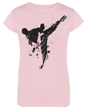 T-Shirt damski Karate taekwondo Rozm.S