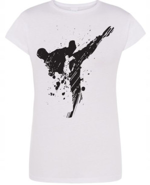 T-Shirt damski Karate taekwondo Rozm.XXL