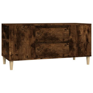 Szafka pod TV, przydymiony dąb, 102x44,5x50 cm
