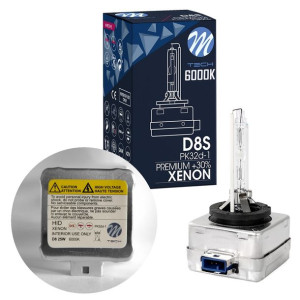 Palnik D8S 6000K PREMIUM +30% M-Tech Żarnik Ksenon
