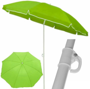 Duży Parasol Plażowy 180cm Łamany Zielony
