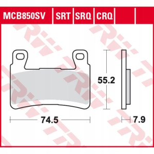 Klocki hamulcowe przód KAWASAKI ZX-6R 636 2013- LU