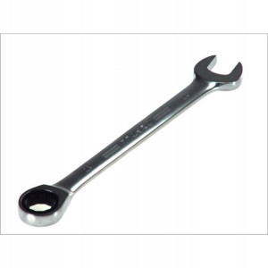 Klucz płasko-oczkowy zapadkowy 17mm dł. 225mm TOPT