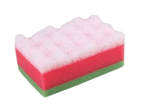 MASTER Gąbka do kąpieli i masażu TRICOLOR S055