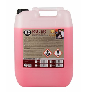 K2 Kuler -35c Płyn Do Chłodnic Czerwony 20kg G12
