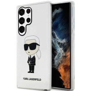 Etui Karl Lagerfeld KLHCS23LHNIKTCT Samsung Galaxy S23 Ultra transparent ha
