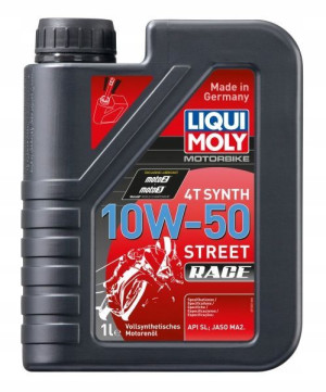 Olej 10W50 LIQUI MOLY Street race 1l Syntetyczny