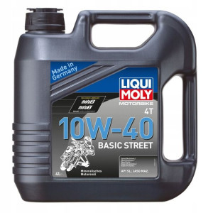 Olej 4T LIQUI MOLY Basic Street 10W40 4l 3046 Mine