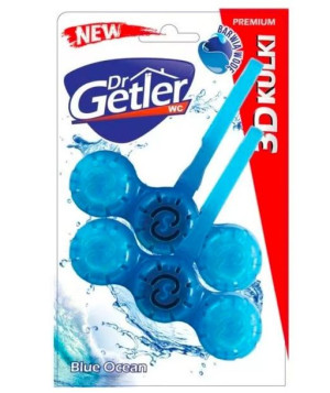 DR Getler Zawieszka do WC 5w1 barwiąca Duopack Ocean 2x 40g