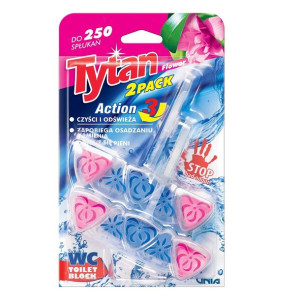 TYTAN Zawieszka do WC Action3 Flower DUOPAK 2x 40g