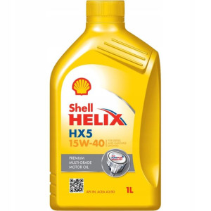 Olej SHELL Helix HX5 15W40, 1 litr