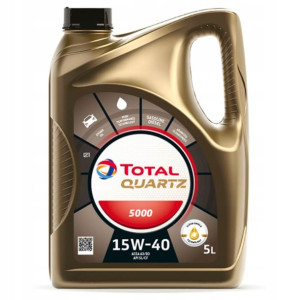 Olej TOTAL Quartz 5000 15W40, 5 litrów