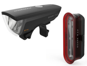 Zestaw oświetlenia rowerowego Kross Quark Set 2.0 USB