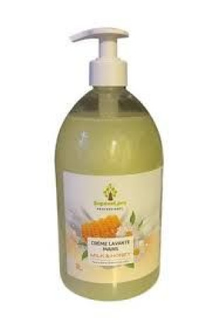 SAPONEL PRO Mydło w płynie MILK & HONEY 1L pompka