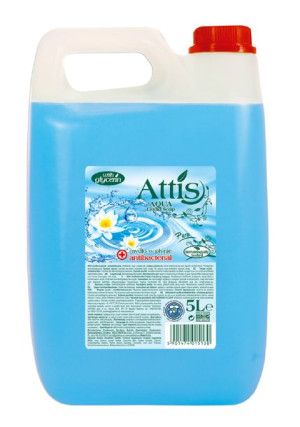 Mydło w płynie ATTIS AQUA ANTYBAKTERYJNE, kanister, 5L