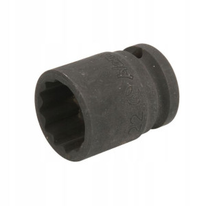 Nasadka udarowa 12-kątna 1/2'' 22mm dł. 40mm HANS