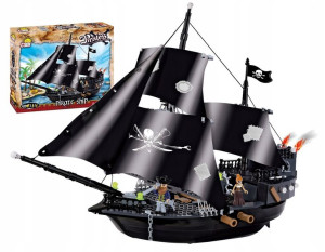 Cobi 6016 Klocki Statek Piracki 400kl Czarna Perła