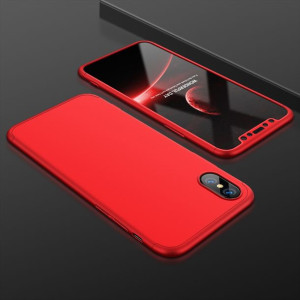 Case etui 360 IPHONE X mocne czerwone