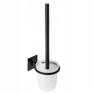 Szczotka Do Wc Z Uchwytem Czarna Matowa Black Rea