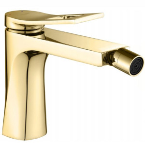 Bateria bidetowa REA SOUL GOLD Nowoczesna Złota