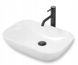 Umywalka Ceramiczna Claudia 9447 Nablatowa Rea