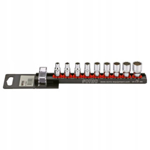 Zestaw nasadek 9szt 1/4'' 12-kątne Sonic 100901