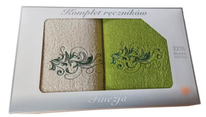 Ręczniki Kąpielowe Z Haftem 2x 70x140