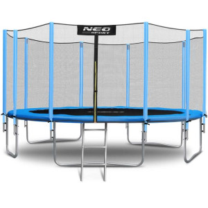 Trampolina Ogrodowa 465cm Siatka Drabinka