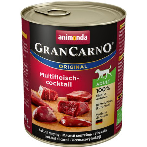 MOKRA KARMA DLA PSA puszki mieszanka czterech mięs ANIMONDA 800g
