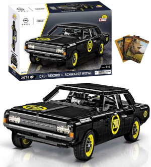 Klocki Cobi 24333 Opel Record C-schwarze Witwe + Gratis Zeszyt