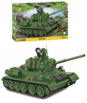 Klocki Cobi 2542 Radziecki Czołg Średni T-34/85