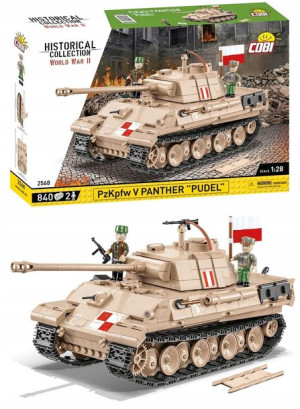 Klocki Cobi 2568 Czołg Pzkpfw V Panther Pudel Pw