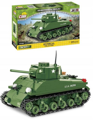 Klocki Cobi 2708 Amerykański Czołg Sherman M4a1