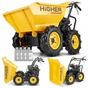 Traktorek spalinowy wywrotka ciągniczek 4x4 HIGHER