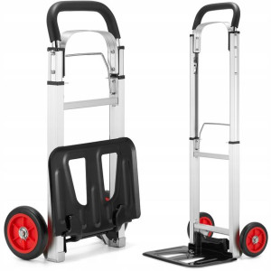 Wózek magazynowy transportowy składany alu 90kg
