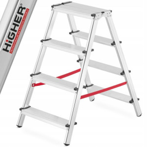 HIGHER drabina drabinka domowa dwustronna 2x4