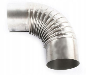 KOLANO kolanko dymowe fi 150mm piec koza szamotowy