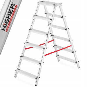HIGHER drabina drabinka domowa dwustronna 2x6