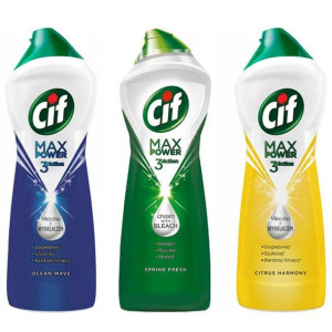 Mleczko do czyszczenia CIF Max Power 1000g