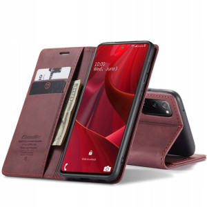 Etui Portfel Skórzany do Samsung A91/ S10 Lite
