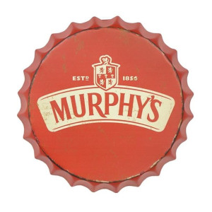 Kapsel dekoracyjny metalowy ścienny MURPHY’S