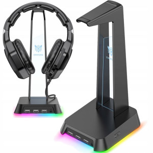 Onikuma Stojak Uchwyt Podstawka Na Słuchawki Rgb