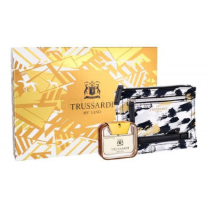 Trussardi My Land Pour Homme Eau de Toilette 50ml. + Document Holder ZESTAW