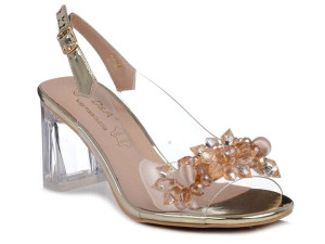 Buty damskie na obcasie przezroczyste DiA MR-C1