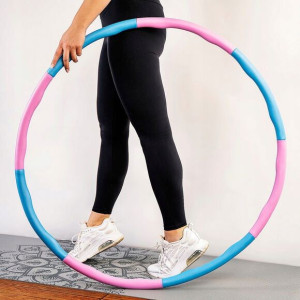 Hula hop z wypustkami łatwe składanie 95cm