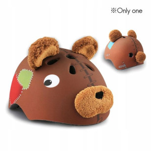Kask rowerowy dziecięcy misio Corsa Kids miś M