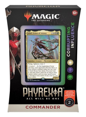 Phyrexia: All Will Be One Talia Commander Corrupting Influence